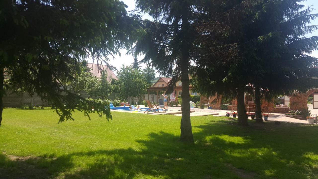 Cudowny Zakatek Z Ogrodem I Basenem Daire Bukwica  Dış mekan fotoğraf