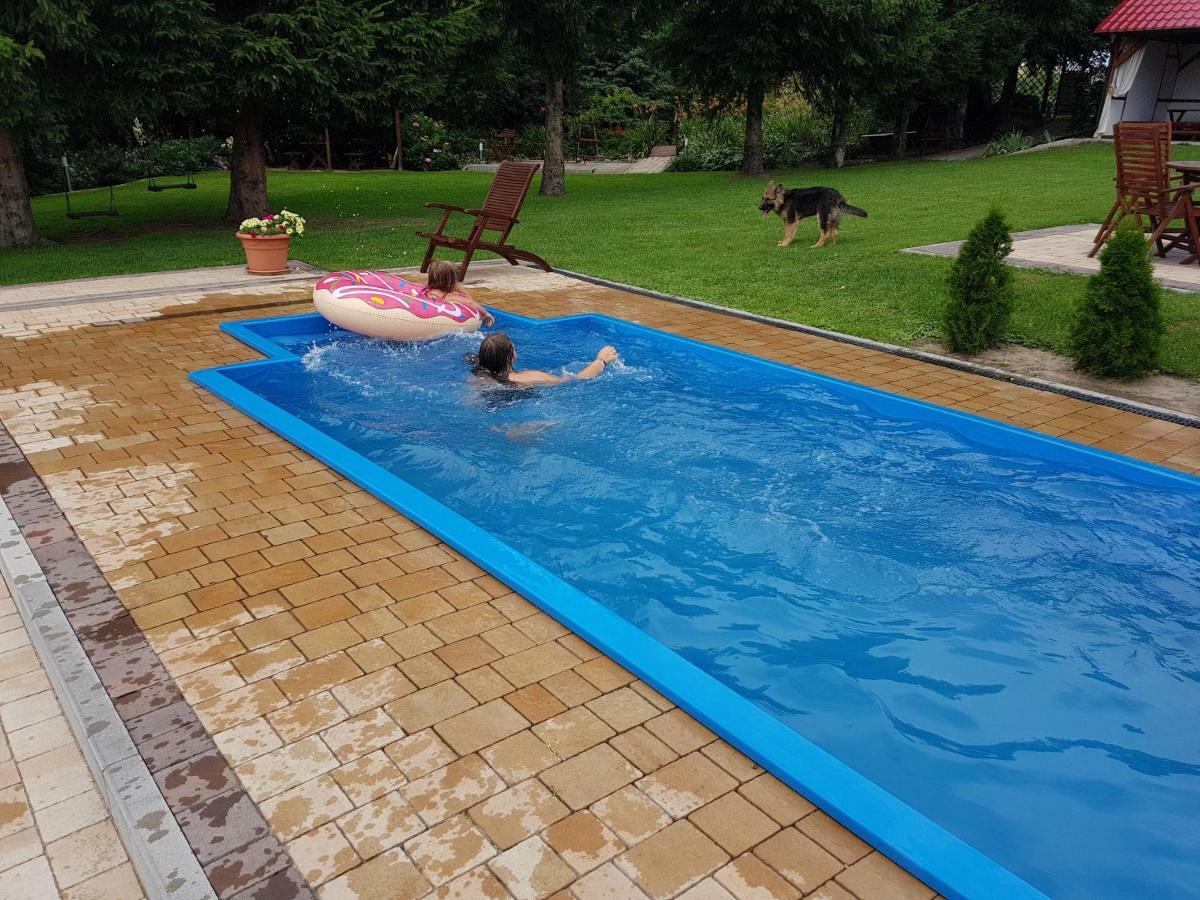 Cudowny Zakatek Z Ogrodem I Basenem Daire Bukwica  Dış mekan fotoğraf